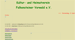 Desktop Screenshot of falkensteiner-kraeuterwege.de